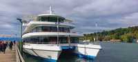 Departure from Starnberg (pier) with the M/S Starnberg